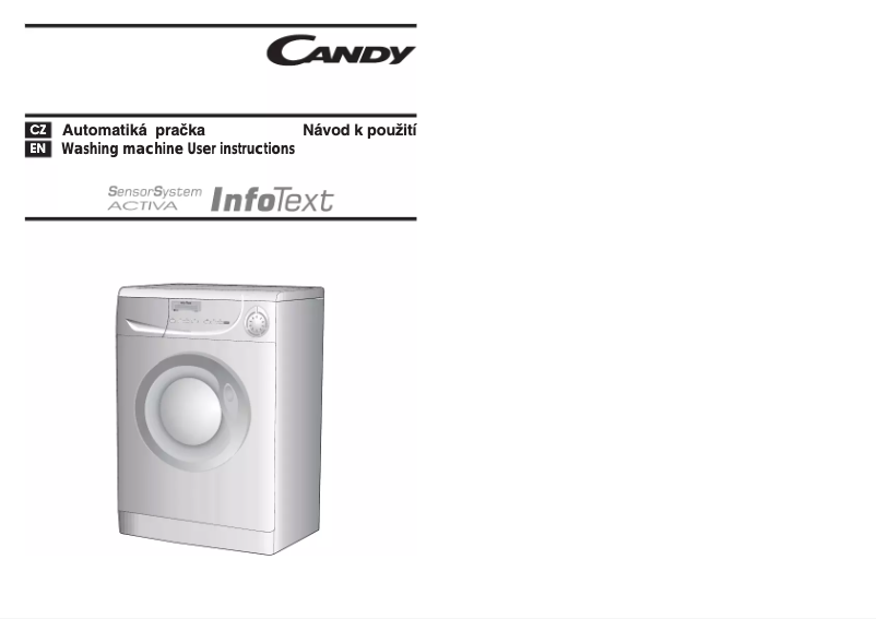 Page n°1 - Manuel utilisateur Candy CM166