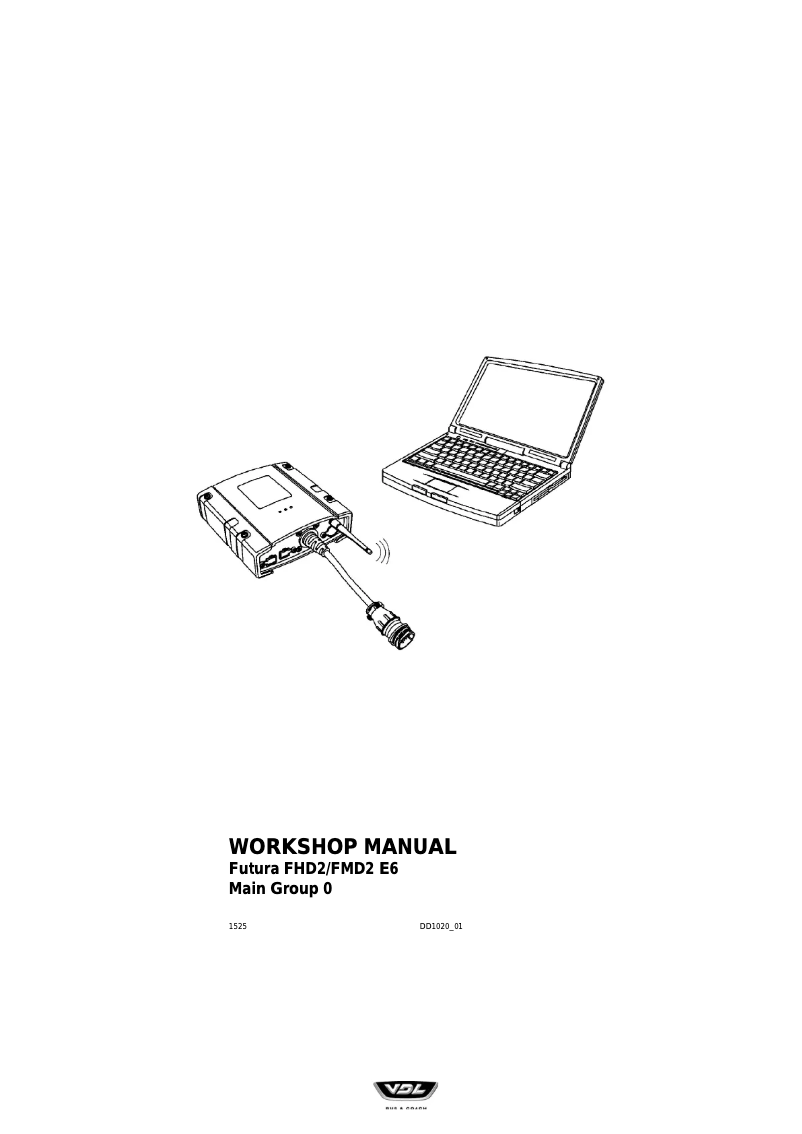 Page n°1 - Manuel utilisateur VDL Futura FMD2