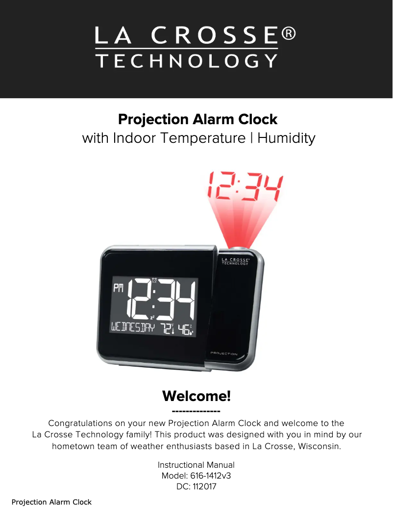 Image de la première page du manuel de l'appareil 616-1412V3