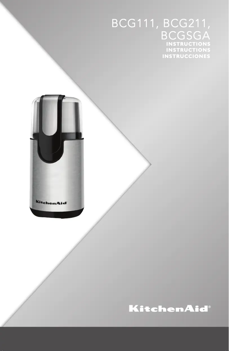 Página 1 del manual Guía de instalación KitchenAid BCG111