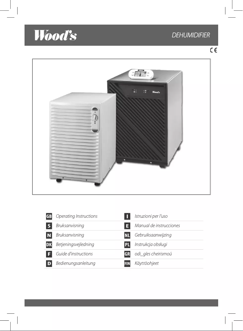 Page n°1 - Manuel utilisateur Wood's DS28