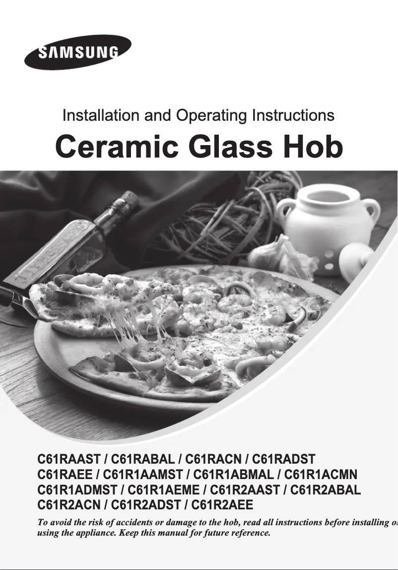 Page 1 de la notice Manuel utilisateur Samsung C61R1ACMN