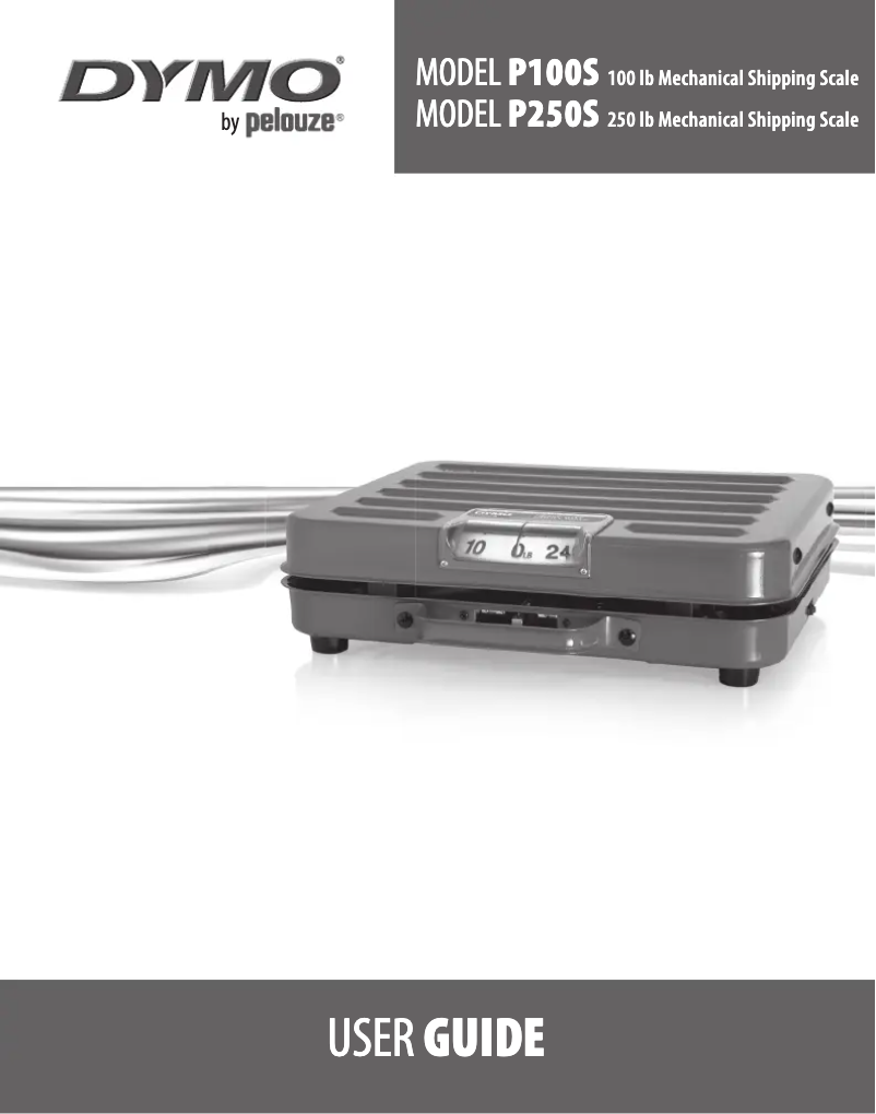 Page 1 de la notice Manuel utilisateur Dymo P100S