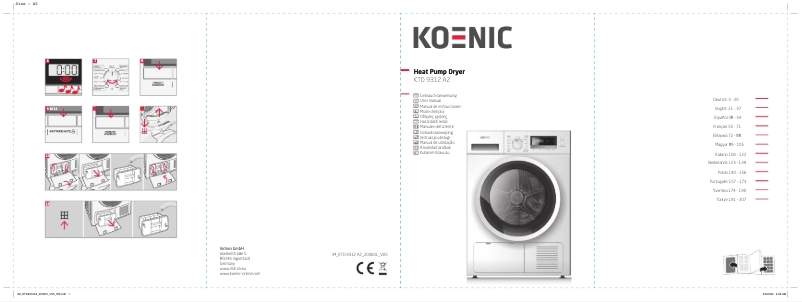 Image de la première page du manuel de l'appareil KTD 9312 A2