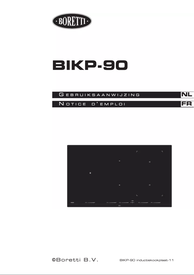 Image de la première page du manuel de l'appareil BIKP90