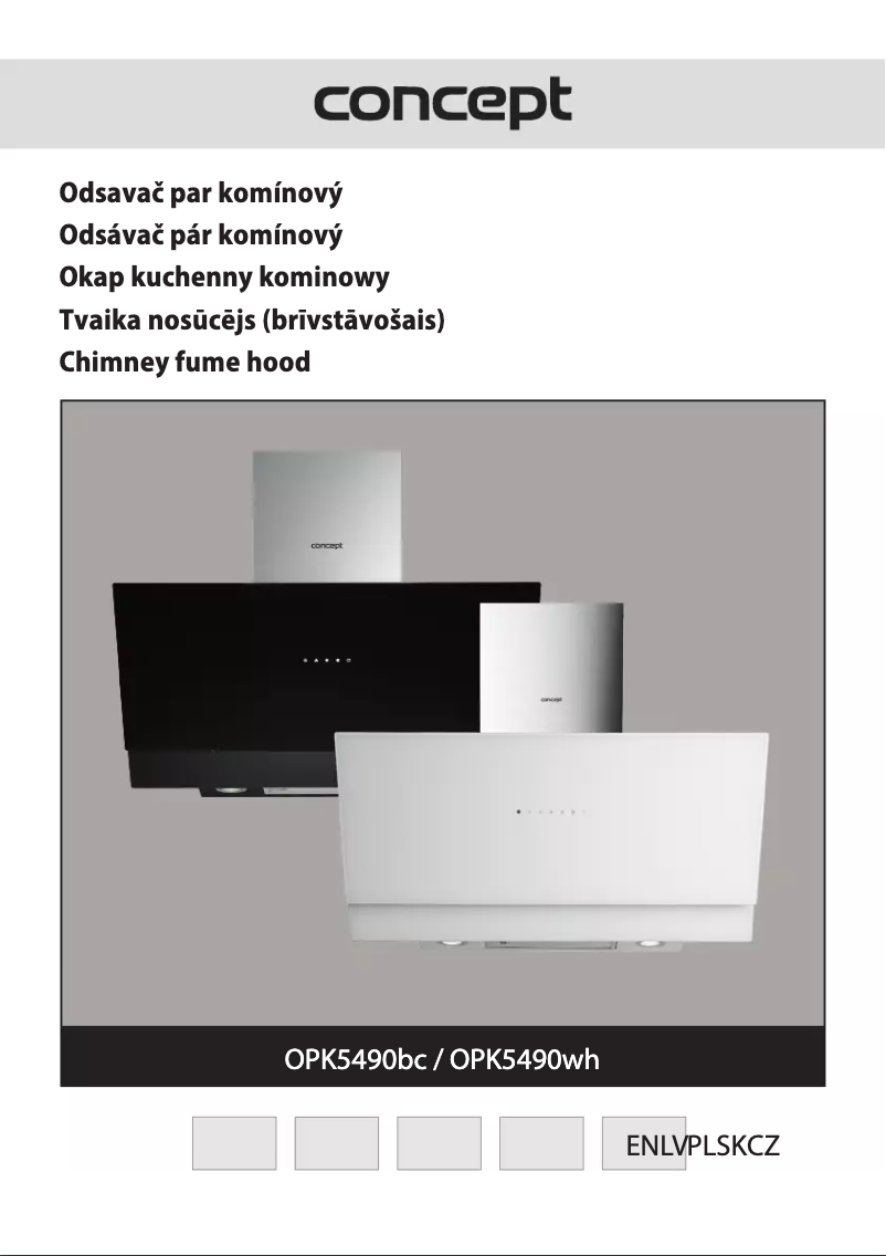 Page 1 de la notice Manuel utilisateur Concept OPK5490BC