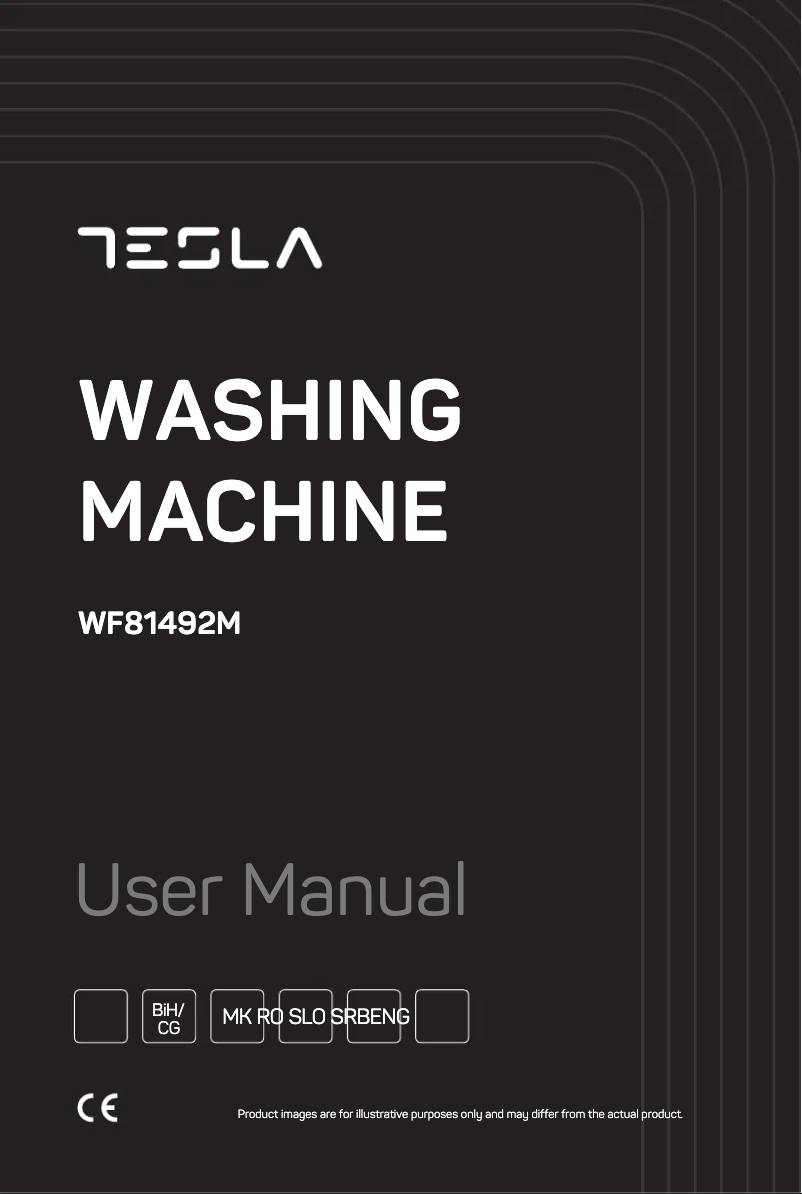 Page 1 de la notice Manuel utilisateur Tesla WF81492M