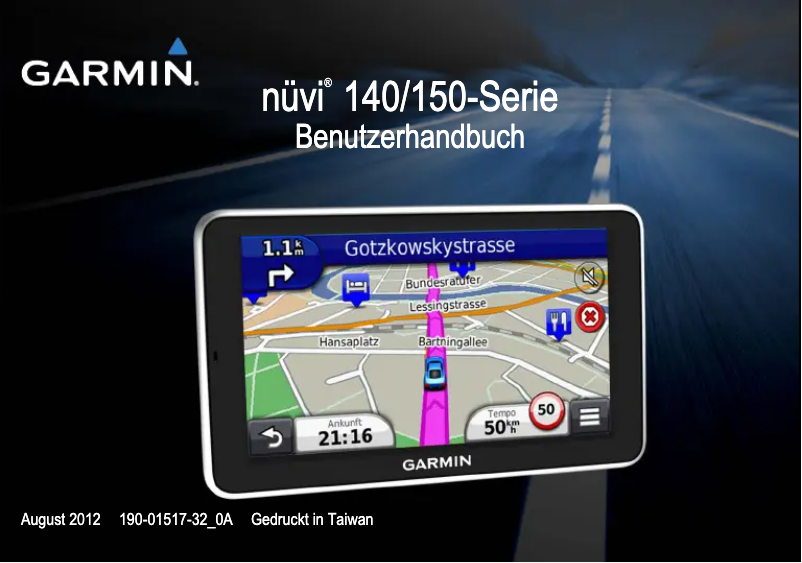 Page 1 de la notice Manuel utilisateur Garmin nuvi 150LMT