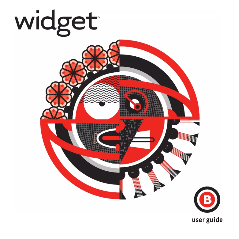 Page 1 de la notice Manuel utilisateur Neat Widget B