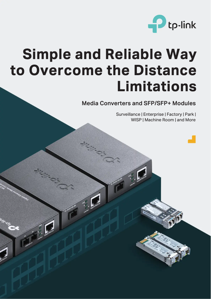 Page n°1 - Fiche technique TP-Link MC110CS