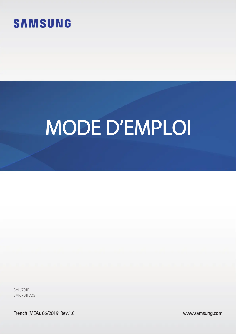Page n°1 - Manuel utilisateur Samsung Galaxy J7 Nxt
