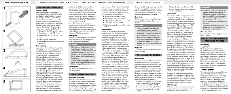 Image de la première page du manuel de l'appareil IAN 282340