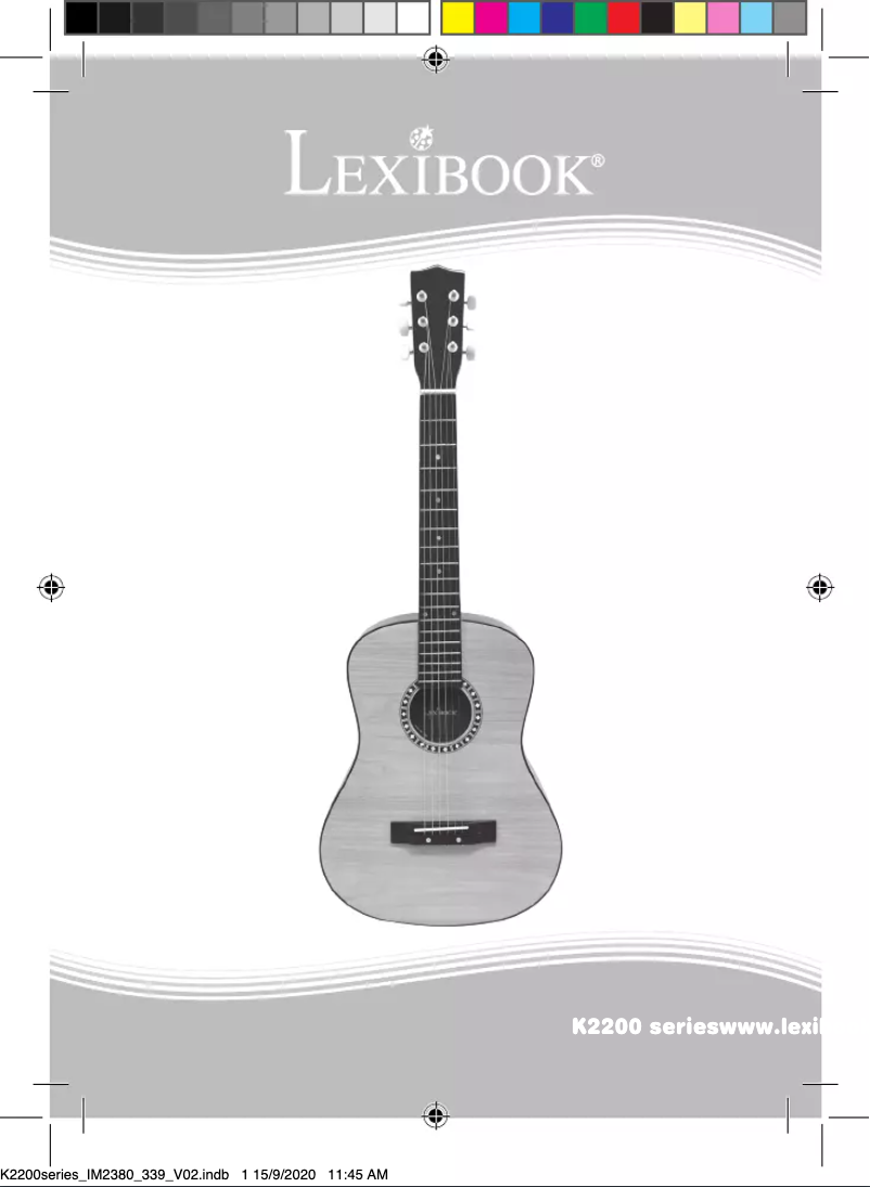 Page 1 de la notice Manuel utilisateur Lexibook K2200