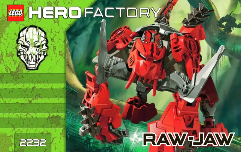 Image de la première page du manuel de l'appareil Raw-Jaw