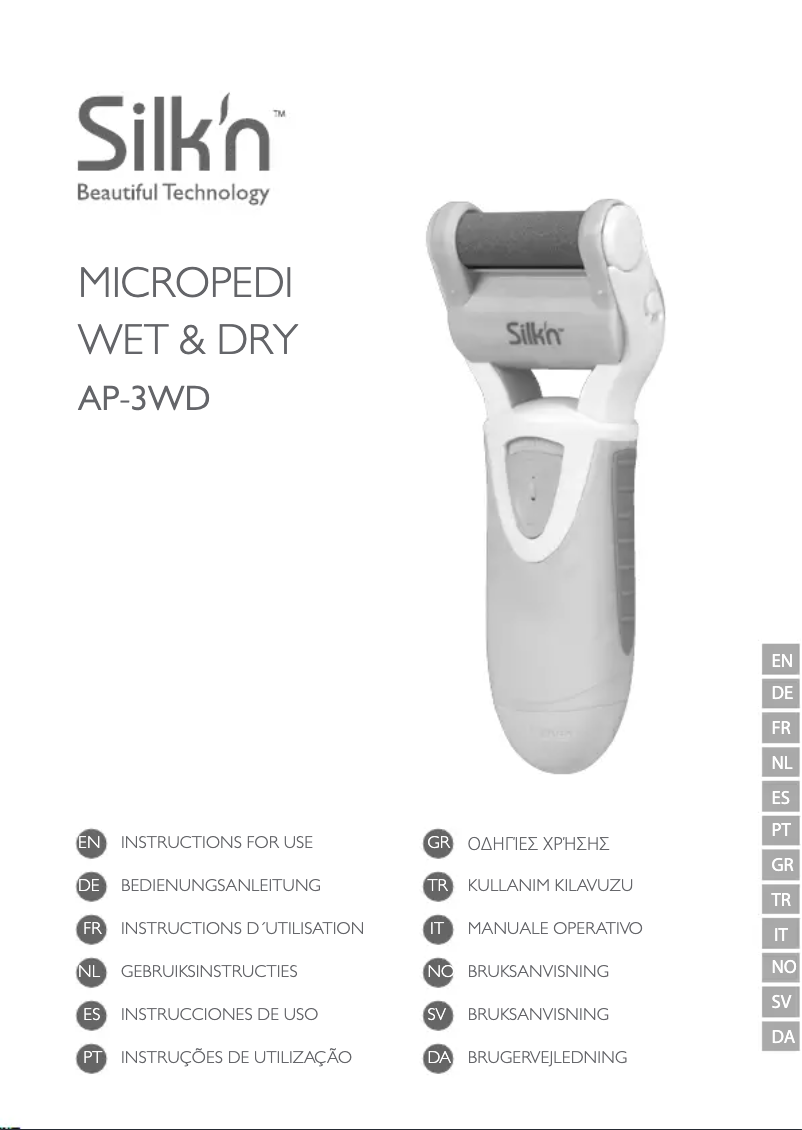 Page n°1 - Manuel utilisateur Silk'n Wet & Dry AP-3WD