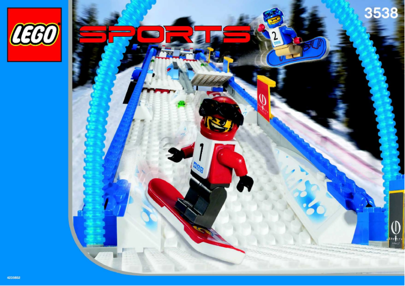 Page 1 de la notice Manuel utilisateur Lego Snowboard Boarder Cross Race