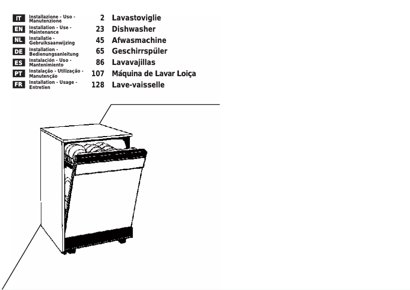 Page n°1 - Manuel utilisateur Candy LS DSI 785 X