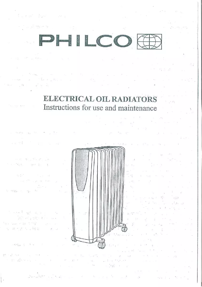 Page n°1 - Manuel utilisateur Philco PH1225TD3G