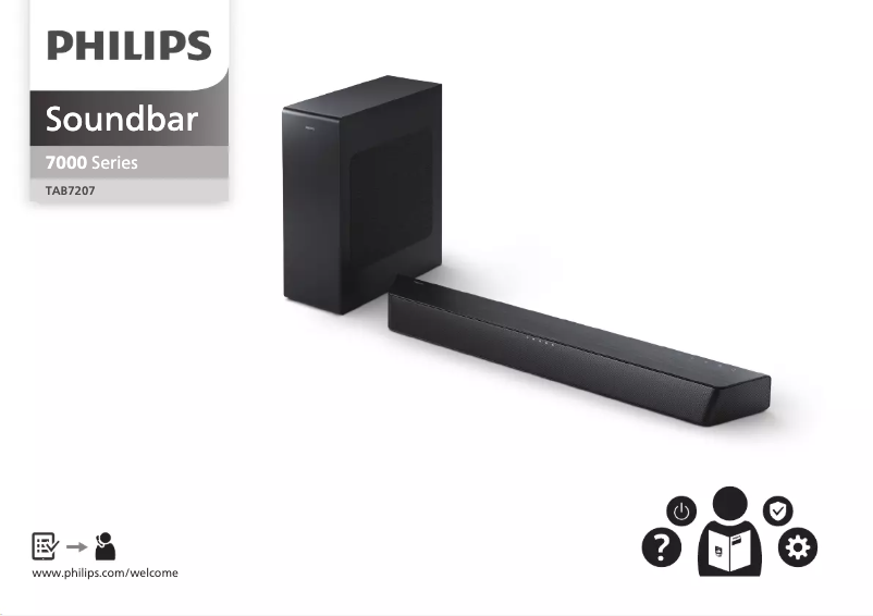 Image de la première page du manuel de l'appareil TAB7207