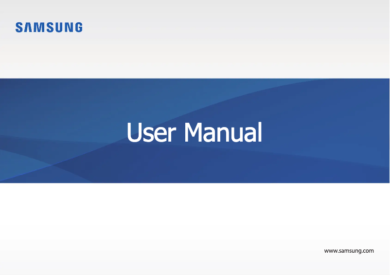 Page 1 de la notice Manuel utilisateur Samsung DM500A2LI