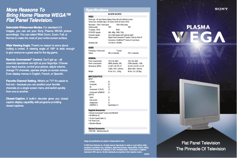 Image de la première page du manuel de l'appareil KZ-32TS1E