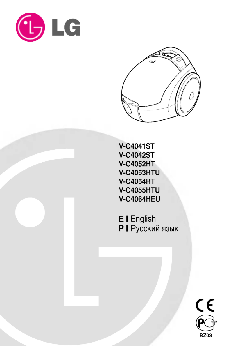 Page n°1 - Manuel utilisateur LG V-C4055HTU