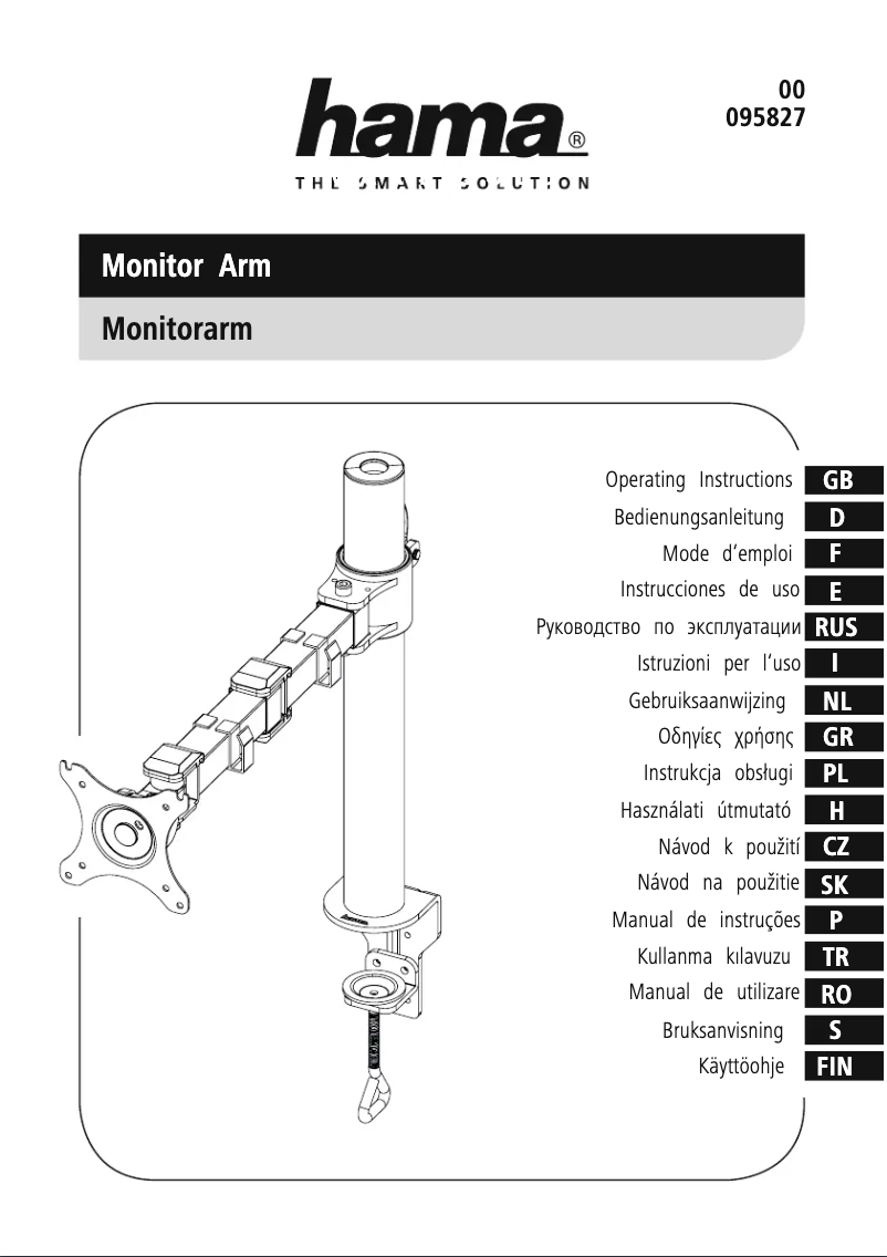 Page 1 de la notice Manuel utilisateur Hama Vesa 75