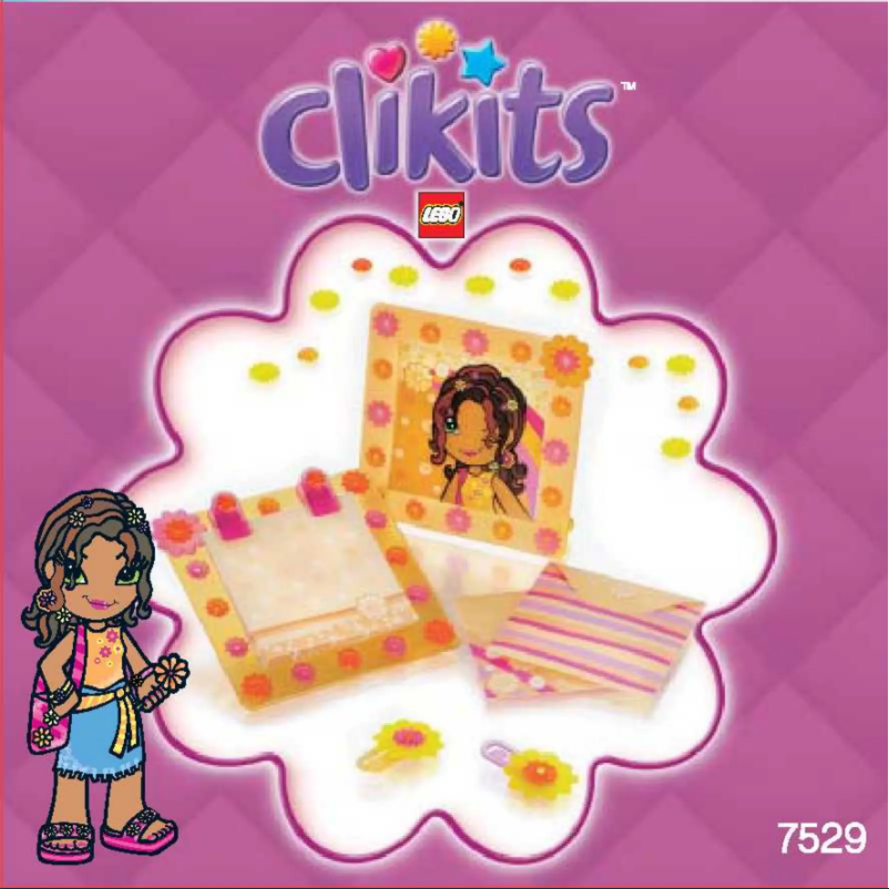 Page 1 de la notice Manuel utilisateur Lego Clikits 7529