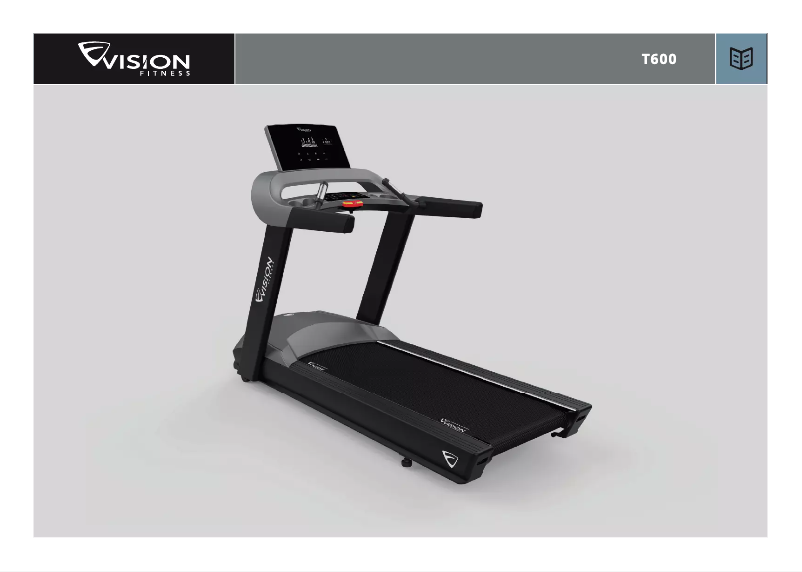 Page 1 de la notice Manuel utilisateur Vision Fitness T600