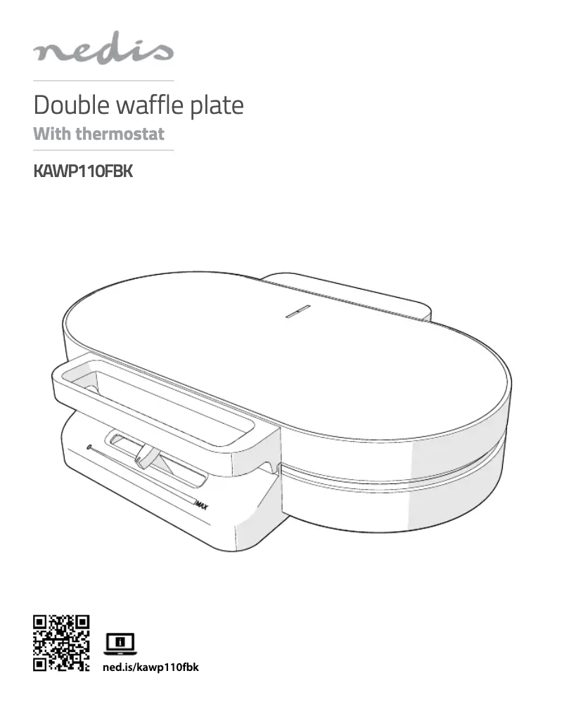 Page 1 de la notice Manuel utilisateur Nedis KAWP110FBK