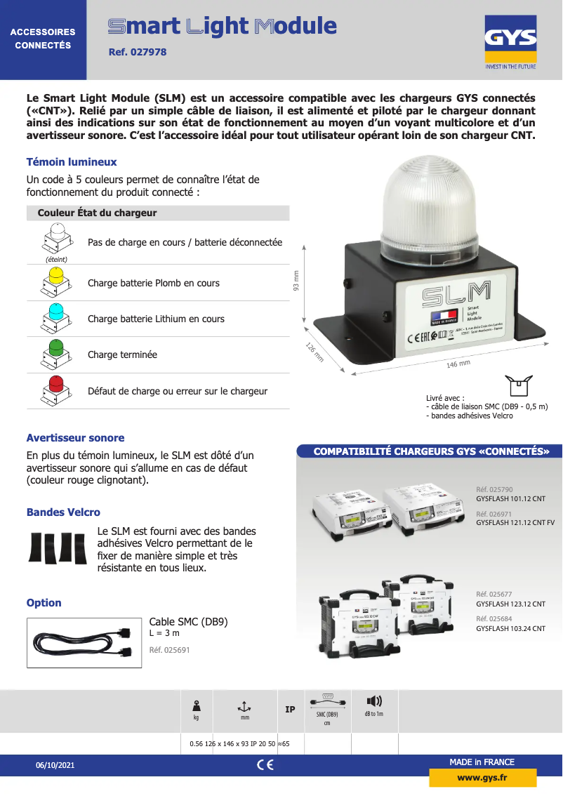 Image de la première page du manuel de l'appareil Smart Light Module