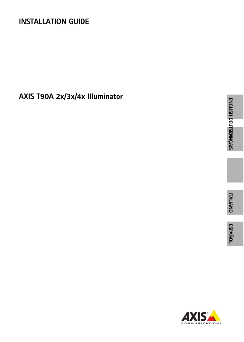 Image de la première page du manuel de l'appareil T90A06