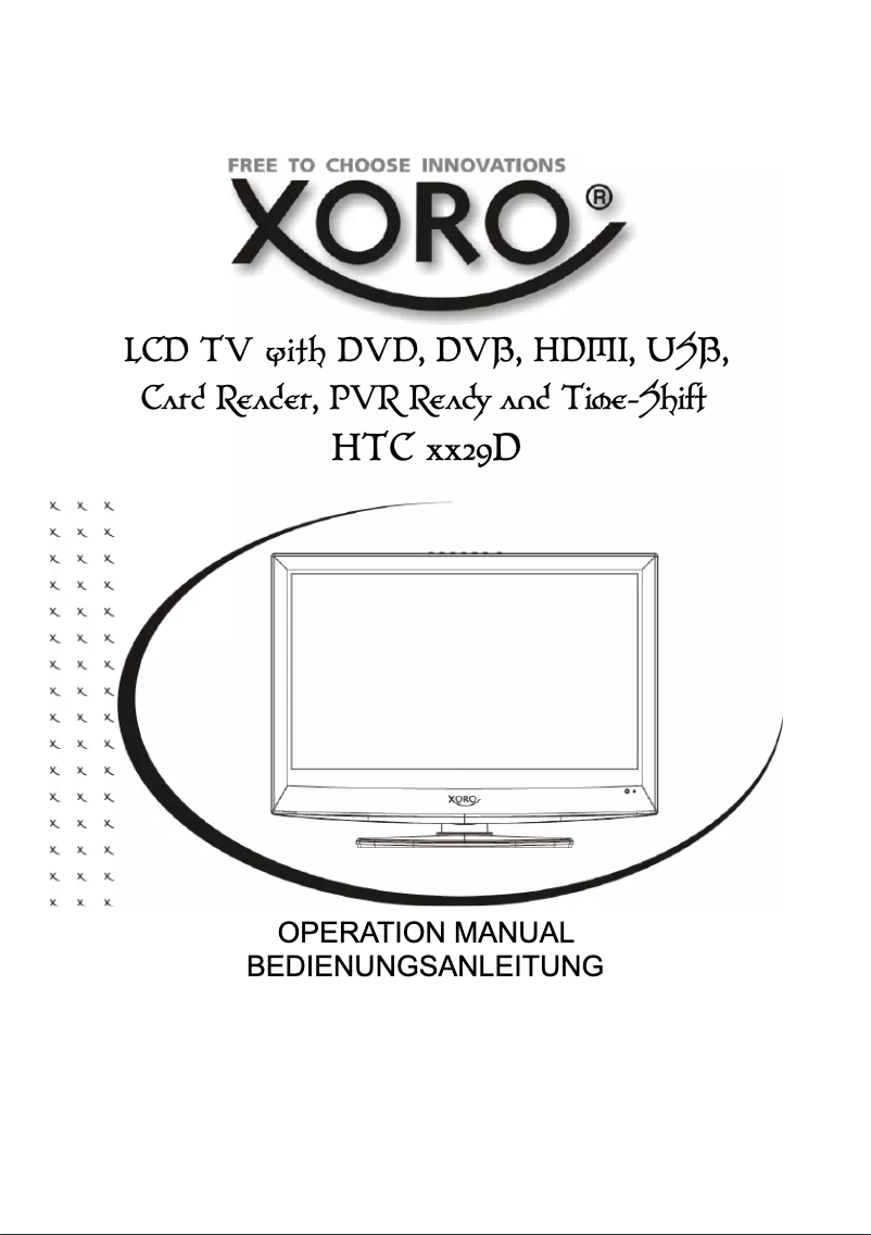 Image de la première page du manuel de l'appareil HTC 2229d