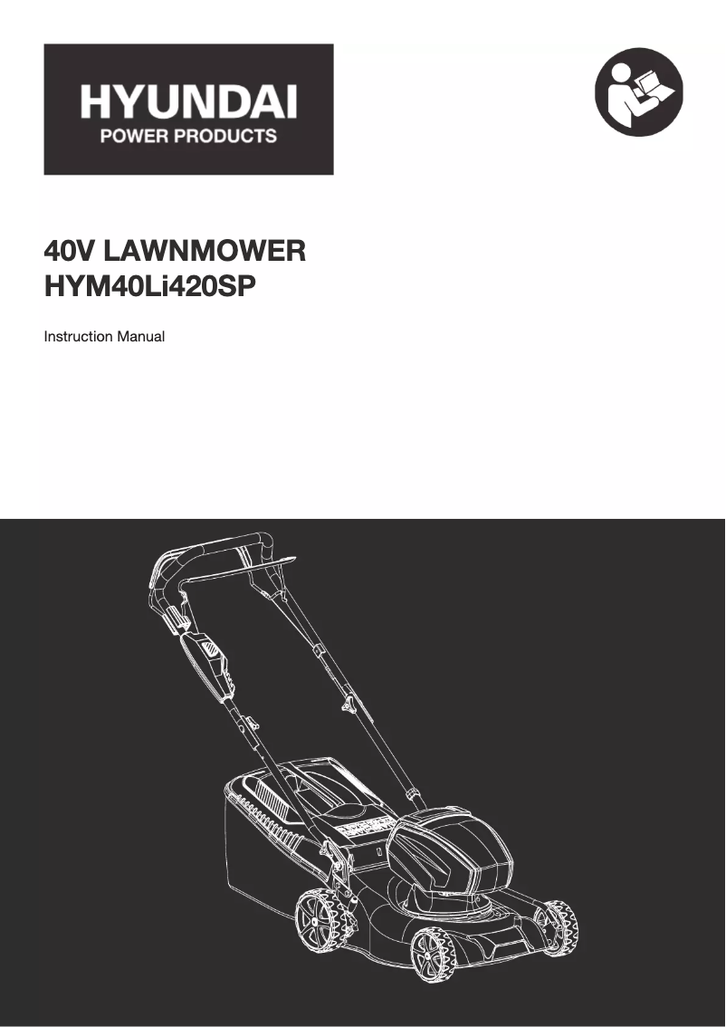 Page 1 of the manual User Manual Hyundai HYM40Li420SP