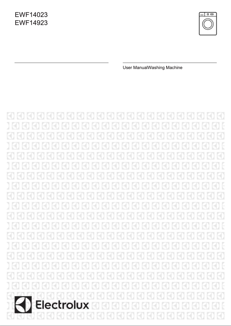 Page 1 de la notice Manuel utilisateur Electrolux EWF14023