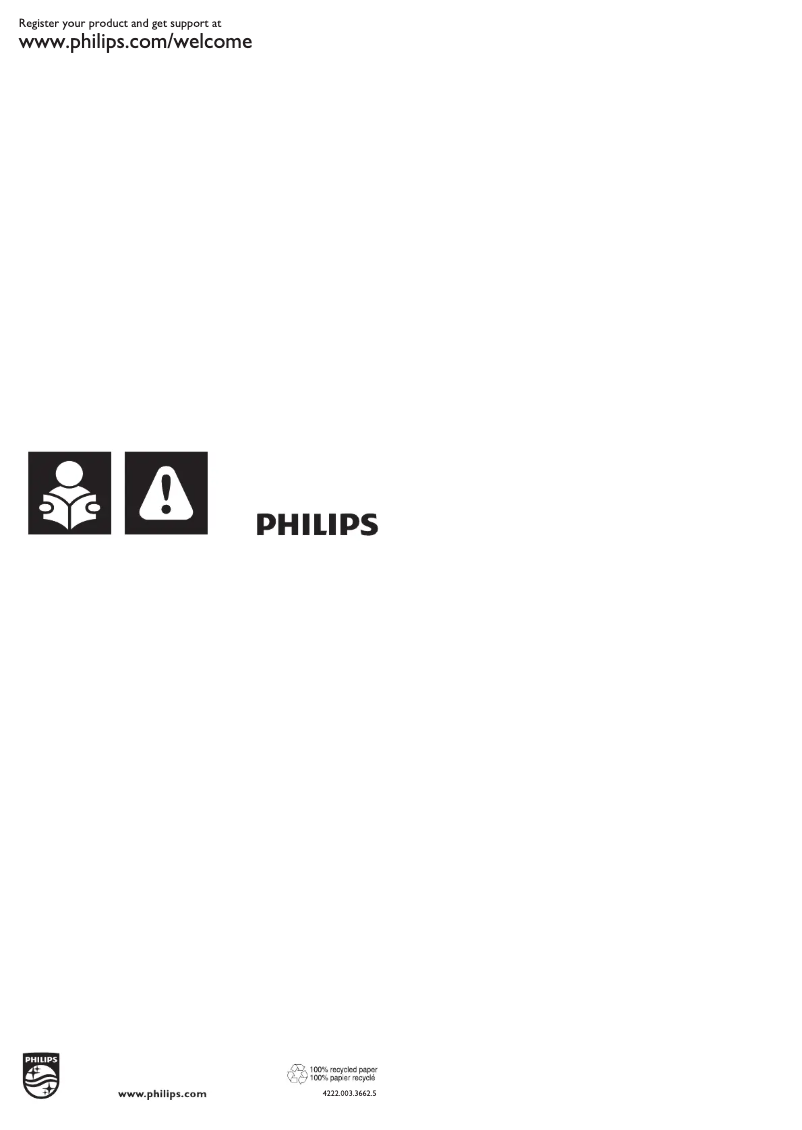 Página 1 del manual Manual de usuario Philips EasySpeed FC5226