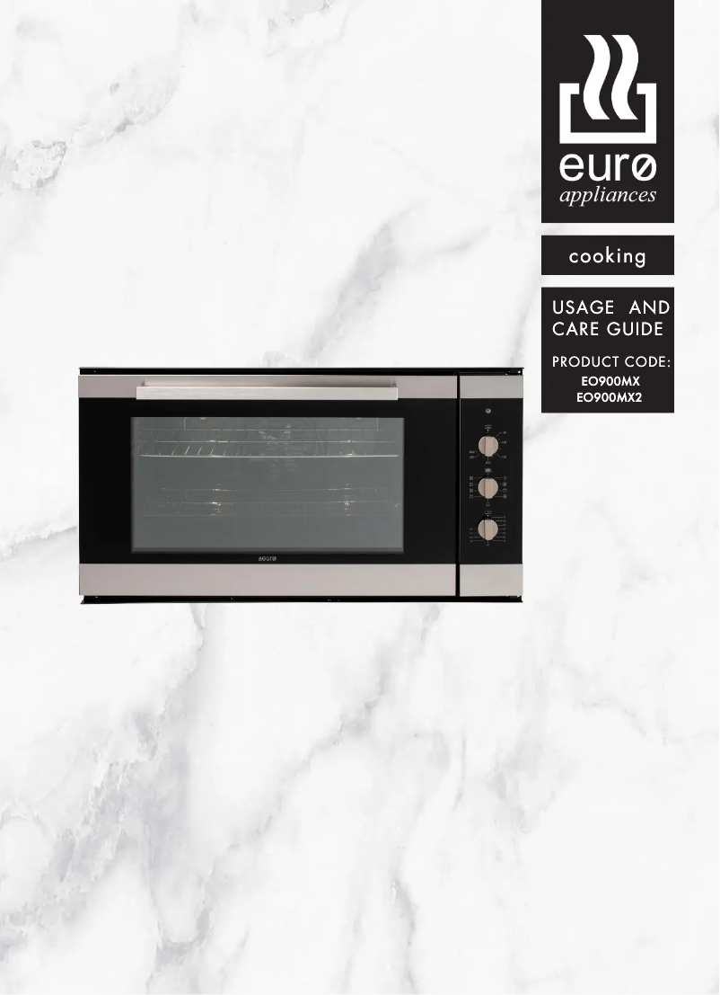 Page 1 de la notice Manuel utilisateur Euro Appliances EO900MX2