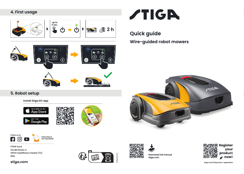 Image de la première page du manuel de l'appareil G 3600