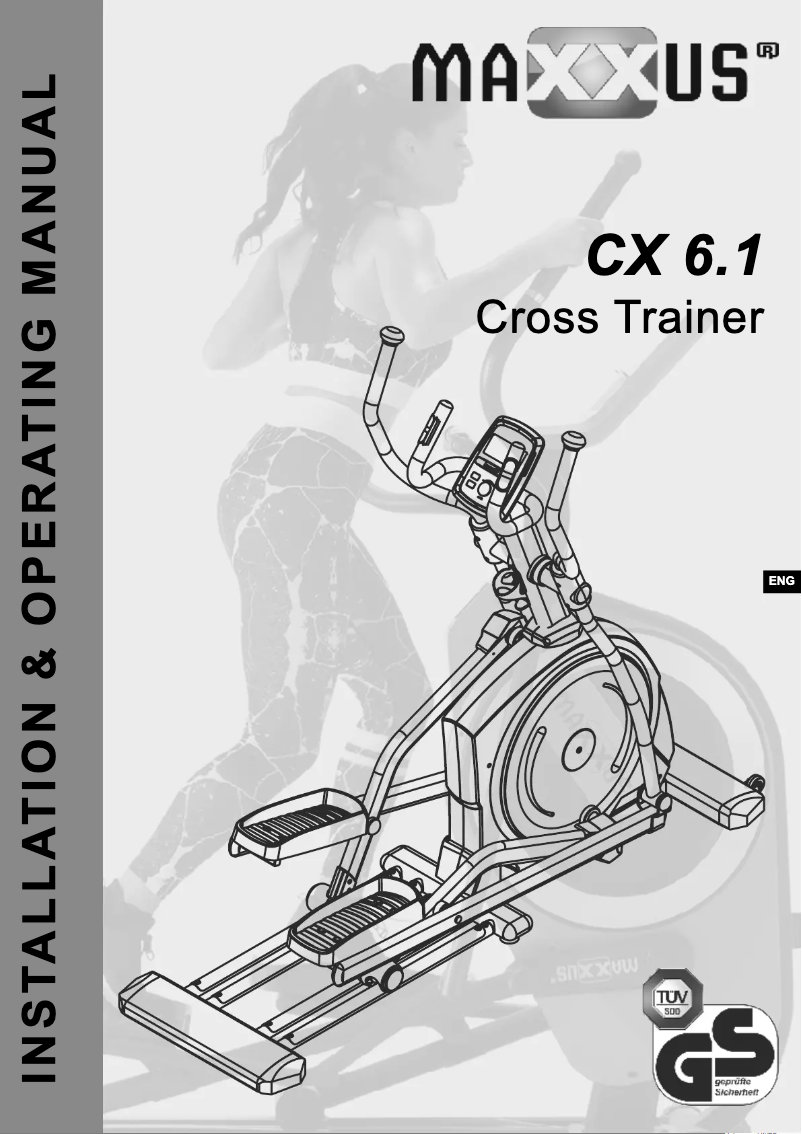 Page n°1 - Manuel utilisateur Maxxus CX 6.1
