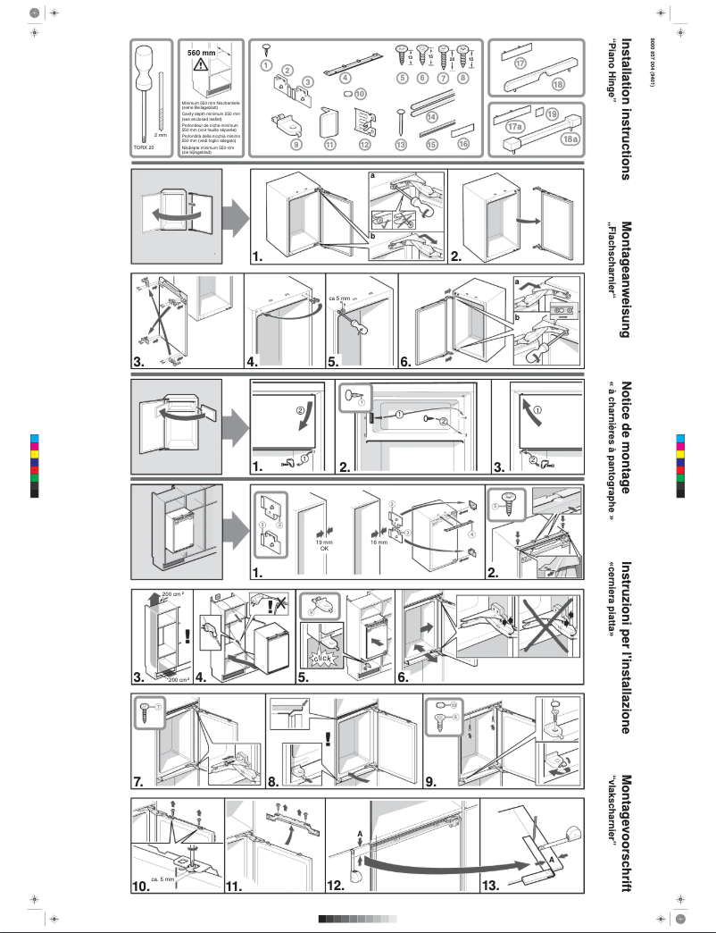 Image de la première page du manuel de l'appareil KI18LA75