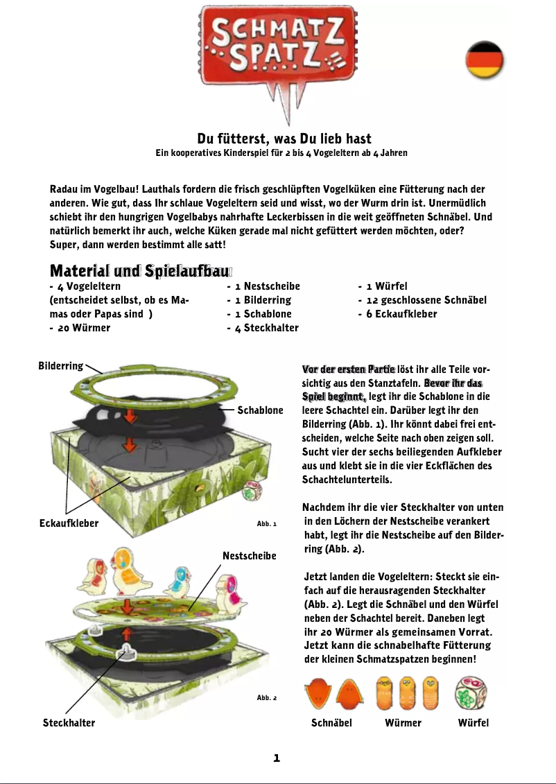 Página 1 del manual Manual de usuario Zoch Schmatzspatz