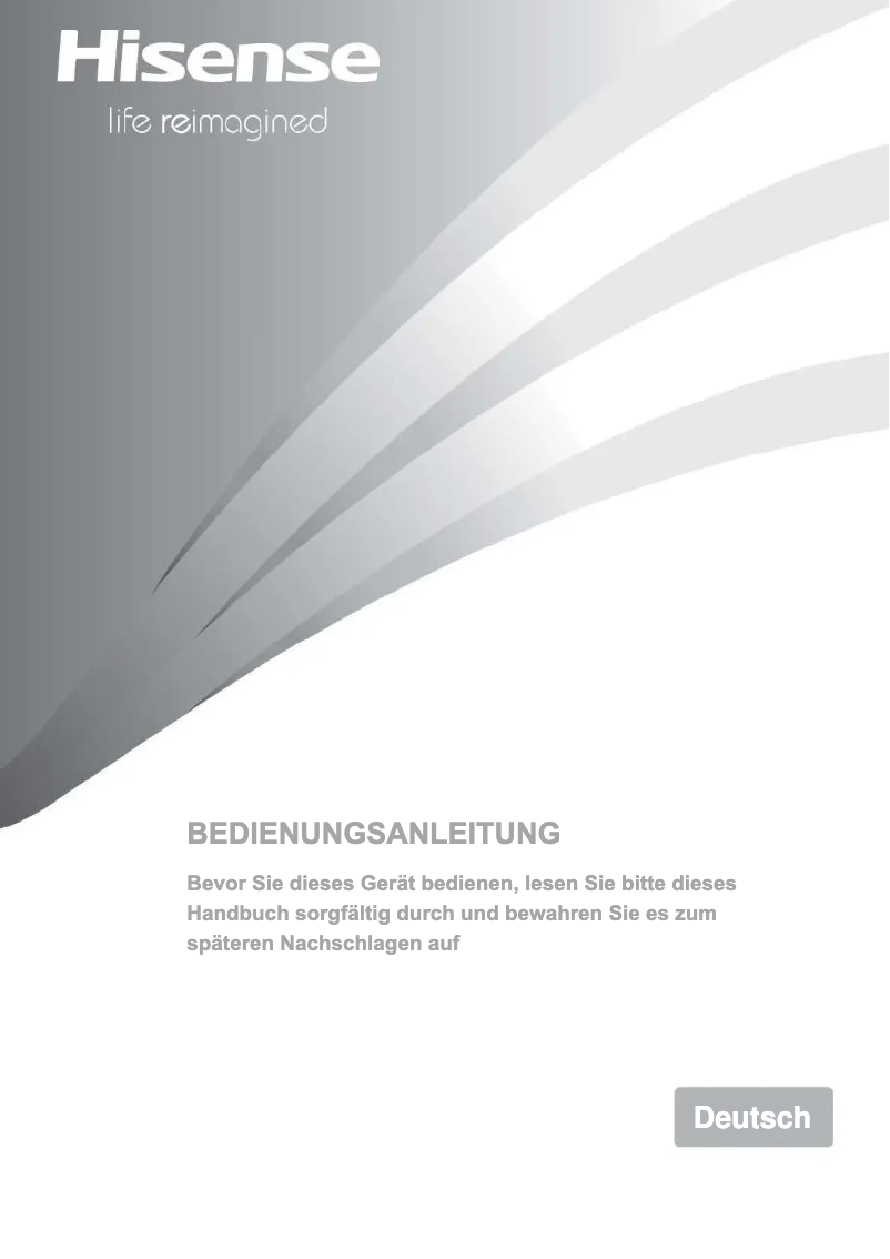 Page 1 de la notice Manuel utilisateur Hisense RS677N4ACC