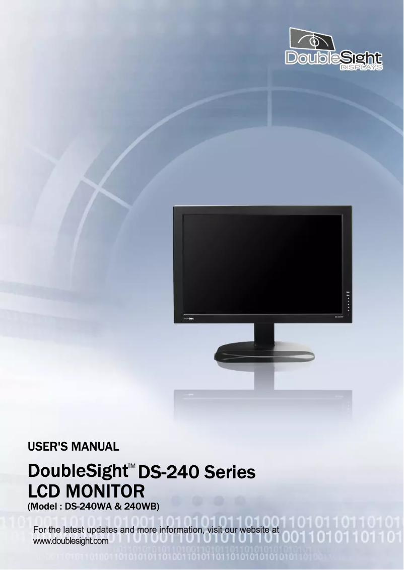 Image de la première page du manuel de l'appareil DS-240WB