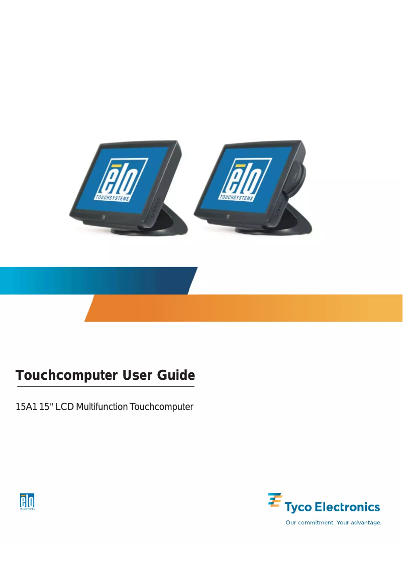 Página 1 del manual Manual de usuario ELO Digital Office 15A1
