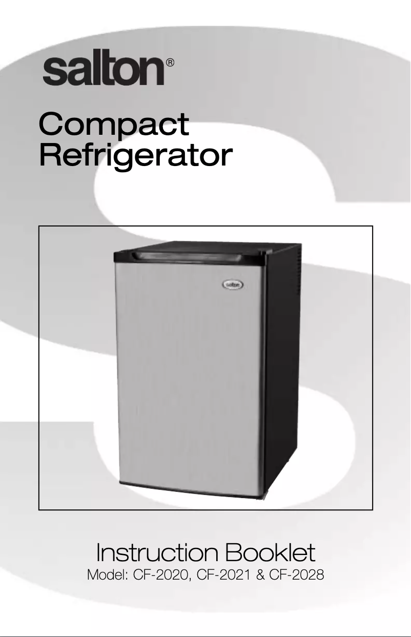 Imagen de la primera página del manual del dispositivo CF2020