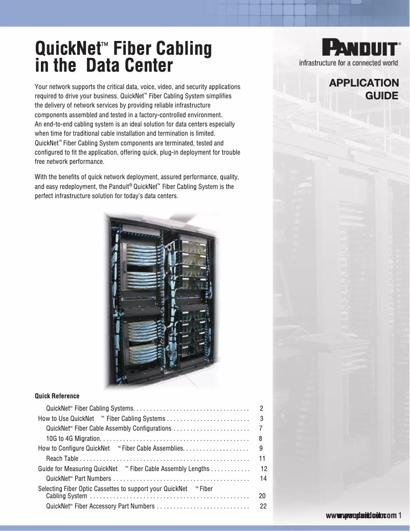 Imagen de la primera página del manual del dispositivo MPO/L, 3M