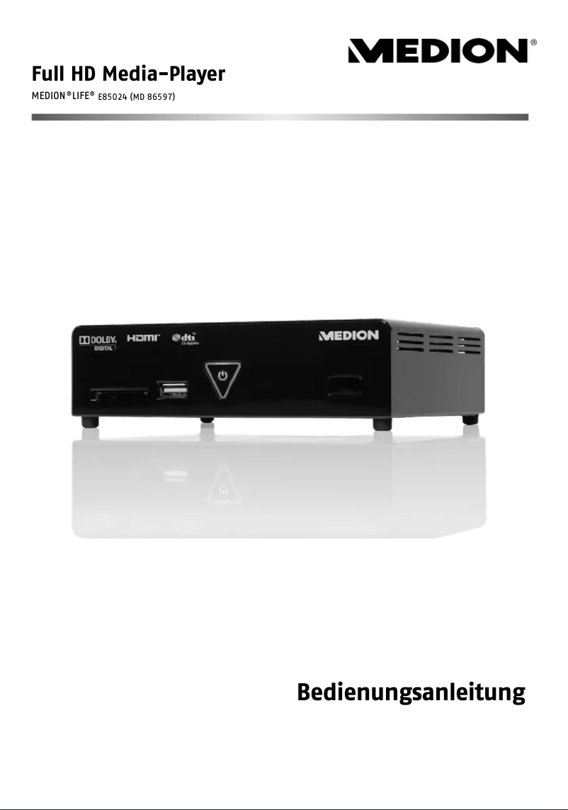 Página 1 del manual Manual de usuario Medion LIFE E85024 (MD 86597)
