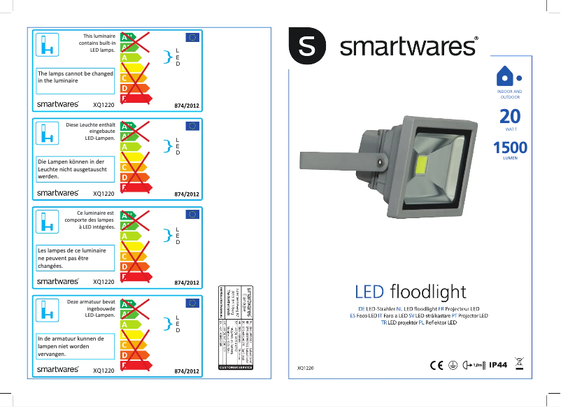 Image de la première page du manuel de l'appareil 10.051.67