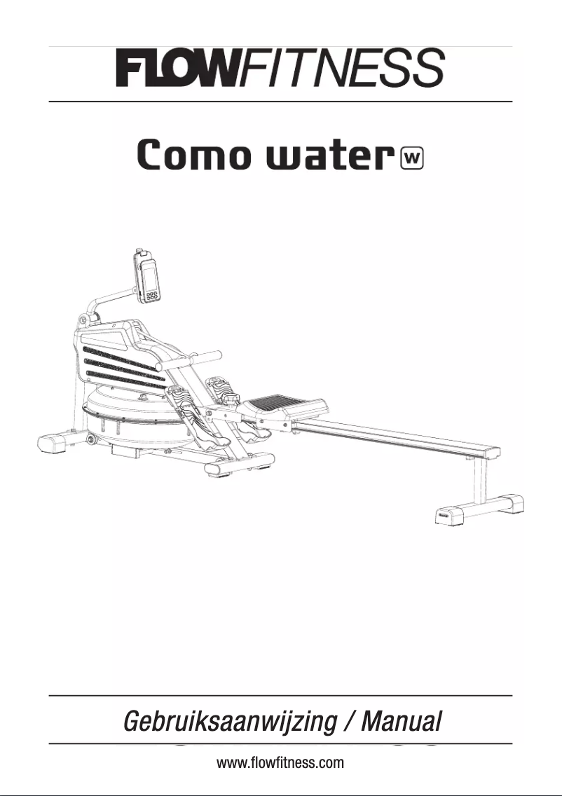 Page 1 de la notice Manuel utilisateur Flow Fitness Como Water W
