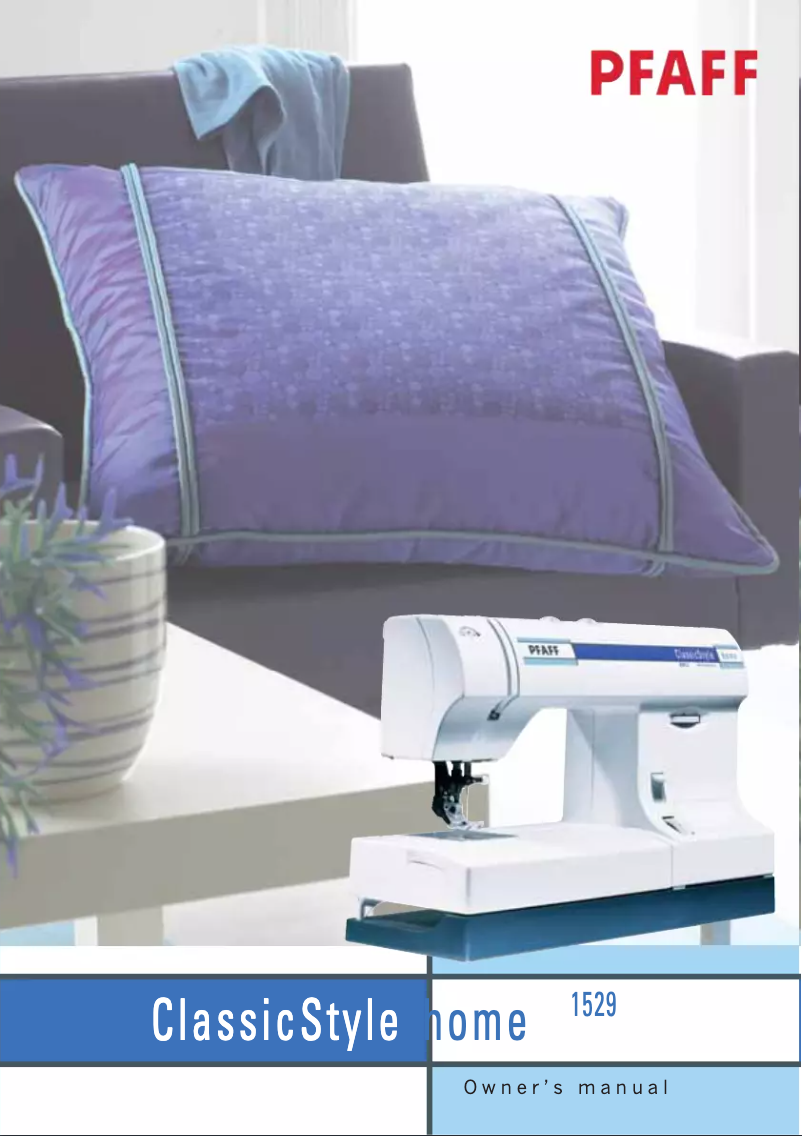 Imagen de la primera página del manual del dispositivo ClassicStyle 1529